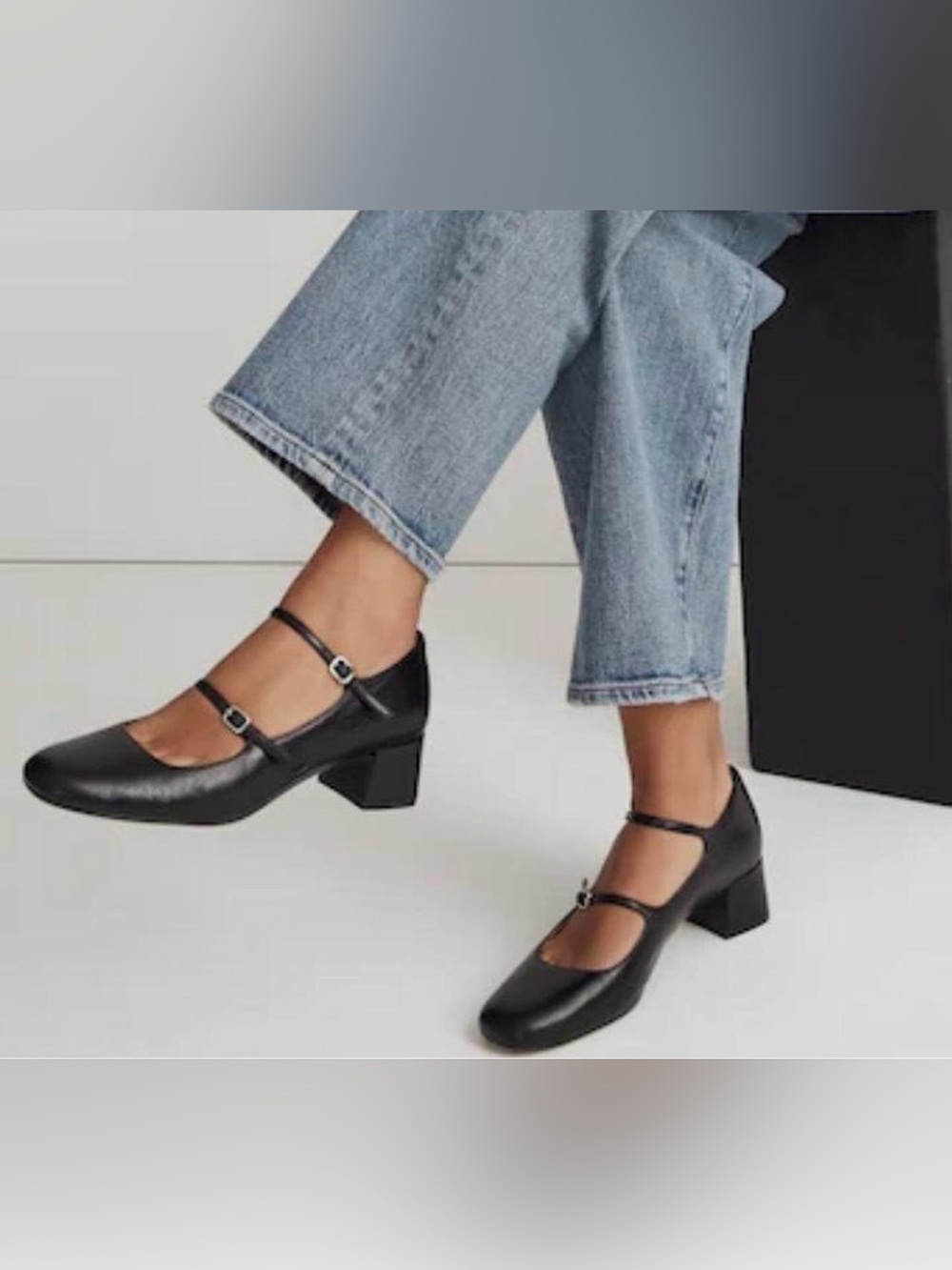 MADEWELL The Nettie Heeled Mary Jane NWOT